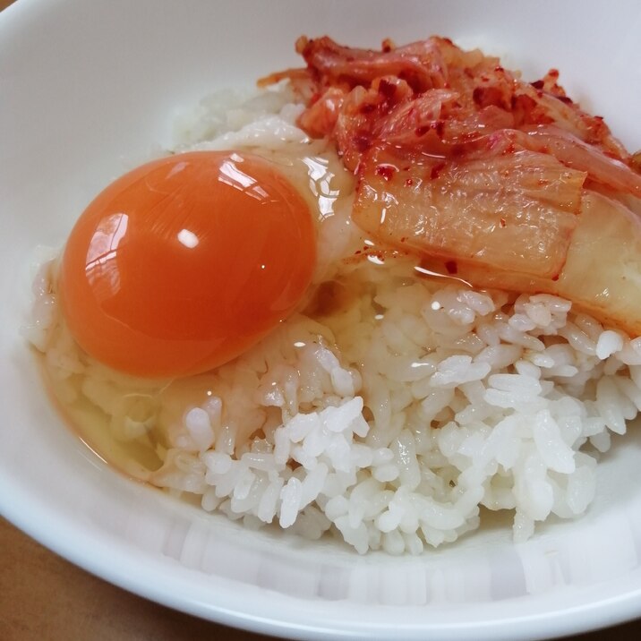 キムチで卵かけご飯 レシピ 作り方 By ハナッコ 楽天レシピ キムチで卵かけご飯 レシピ 作り方 By ハナッコ 楽天レシピ